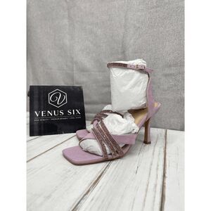 Vince Camuto Women's Brevern Rhinestone-Trim Sandals - Water Lily 7.5M